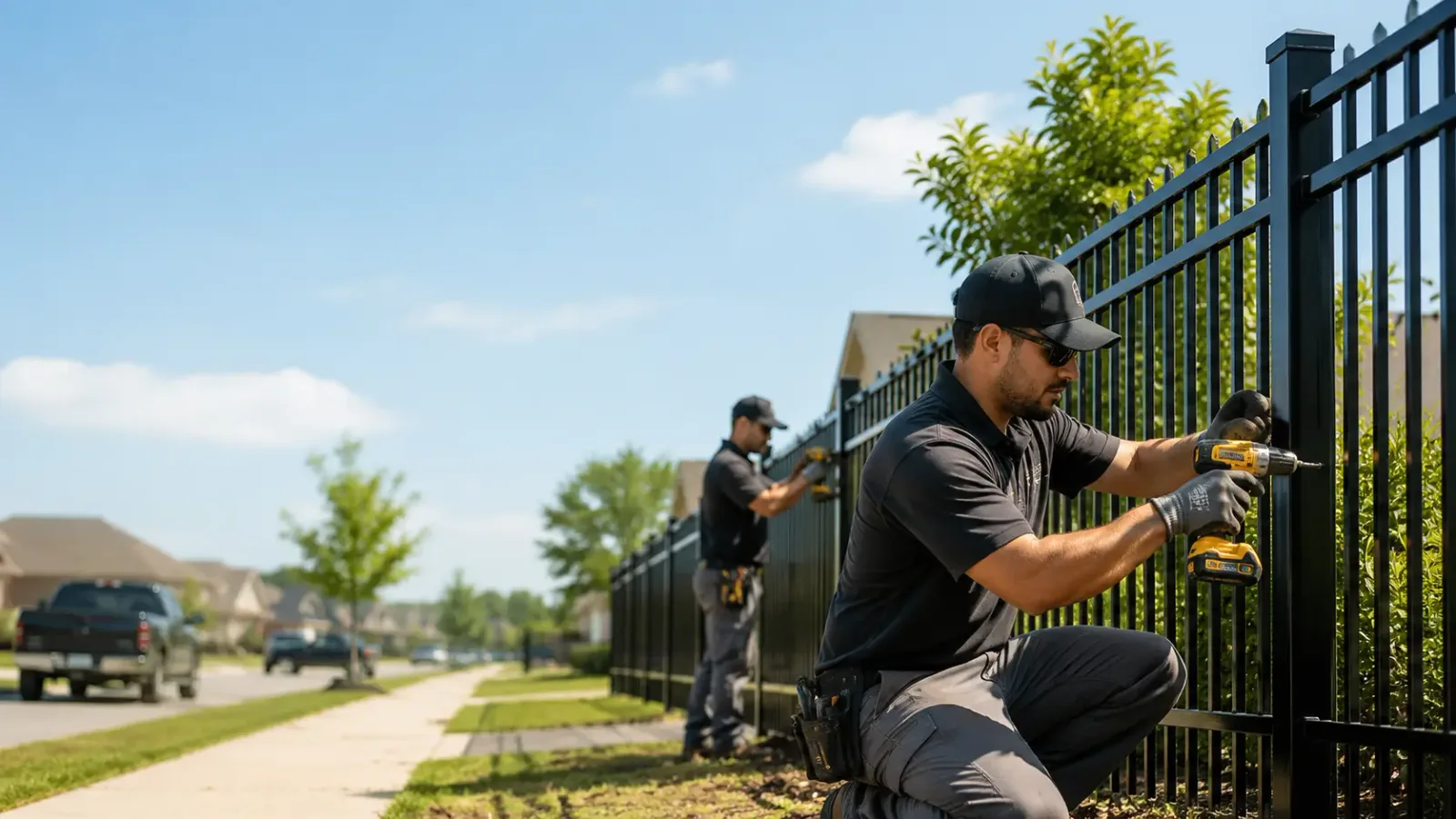 Metal Fence Installation in Hellertown, PA